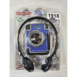 Vintage New Purple GPX  Sports Cassette Tape Player w/ Headphones and Bass Boost